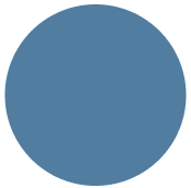 Big blue circle